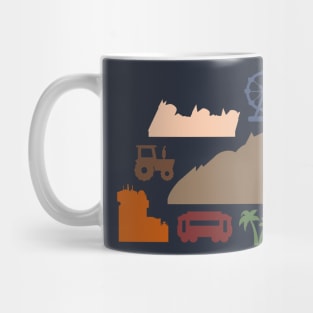 Journey around the grizzly Mug